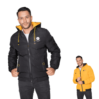 Chaqueta Hombre Puffer Doble Faz