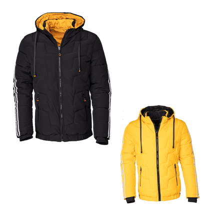 Chaqueta Hombre Puffer Doble Faz