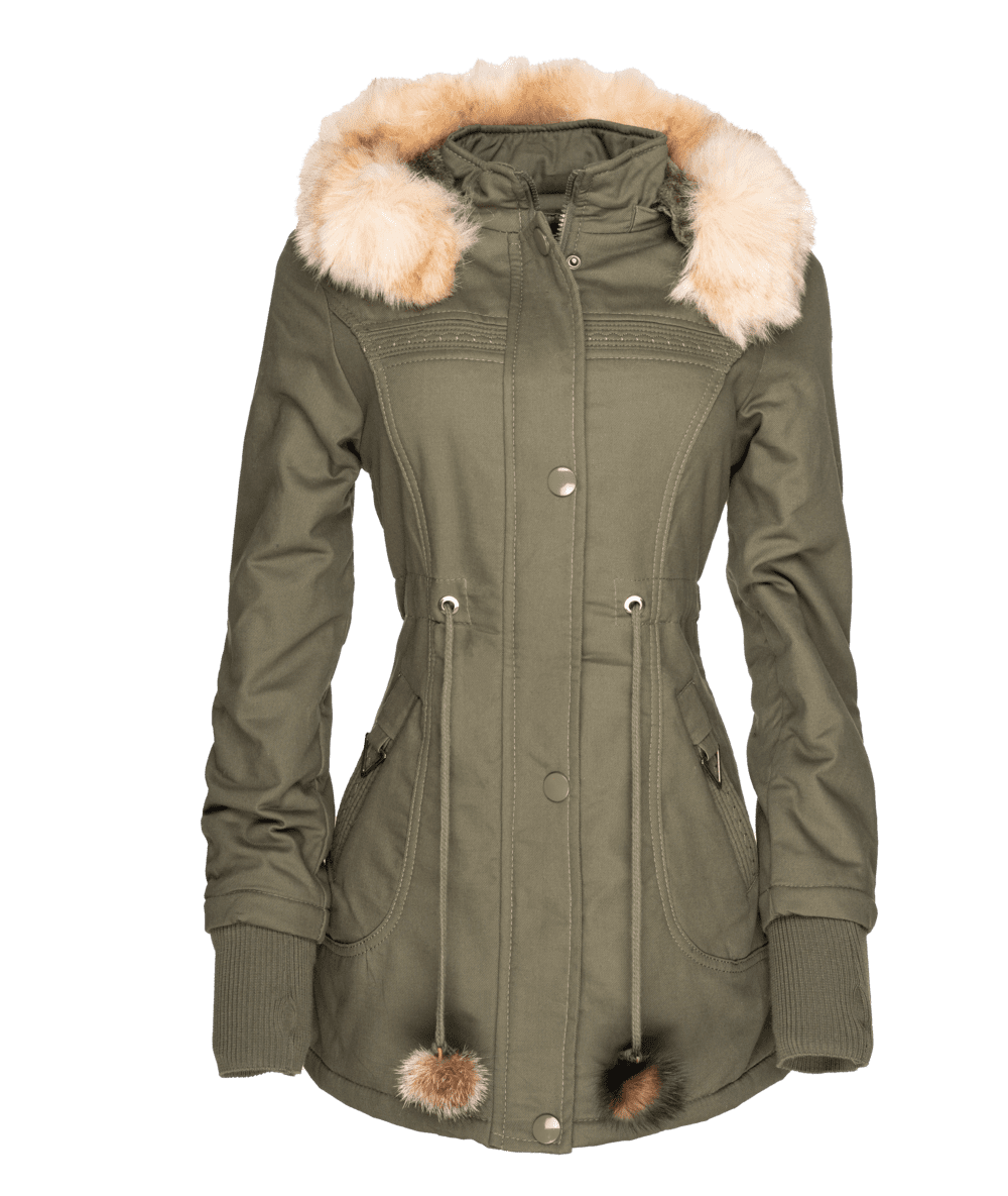 Chaqueta Parka tipo Gaban Mujer